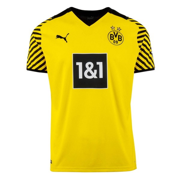 Camiseta Dortmund 1ª 2021-2022 Amarillo